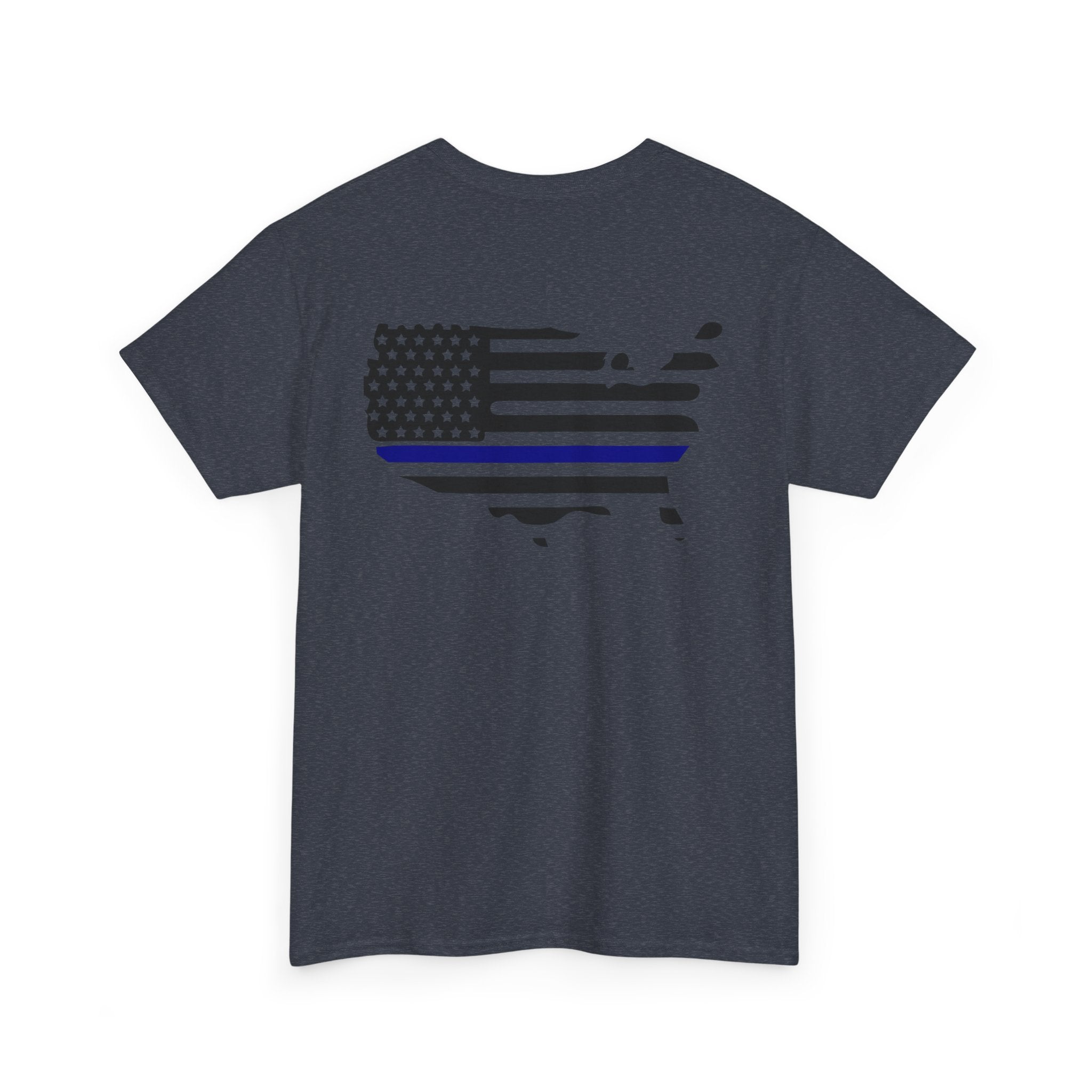Blue Line USA Flag