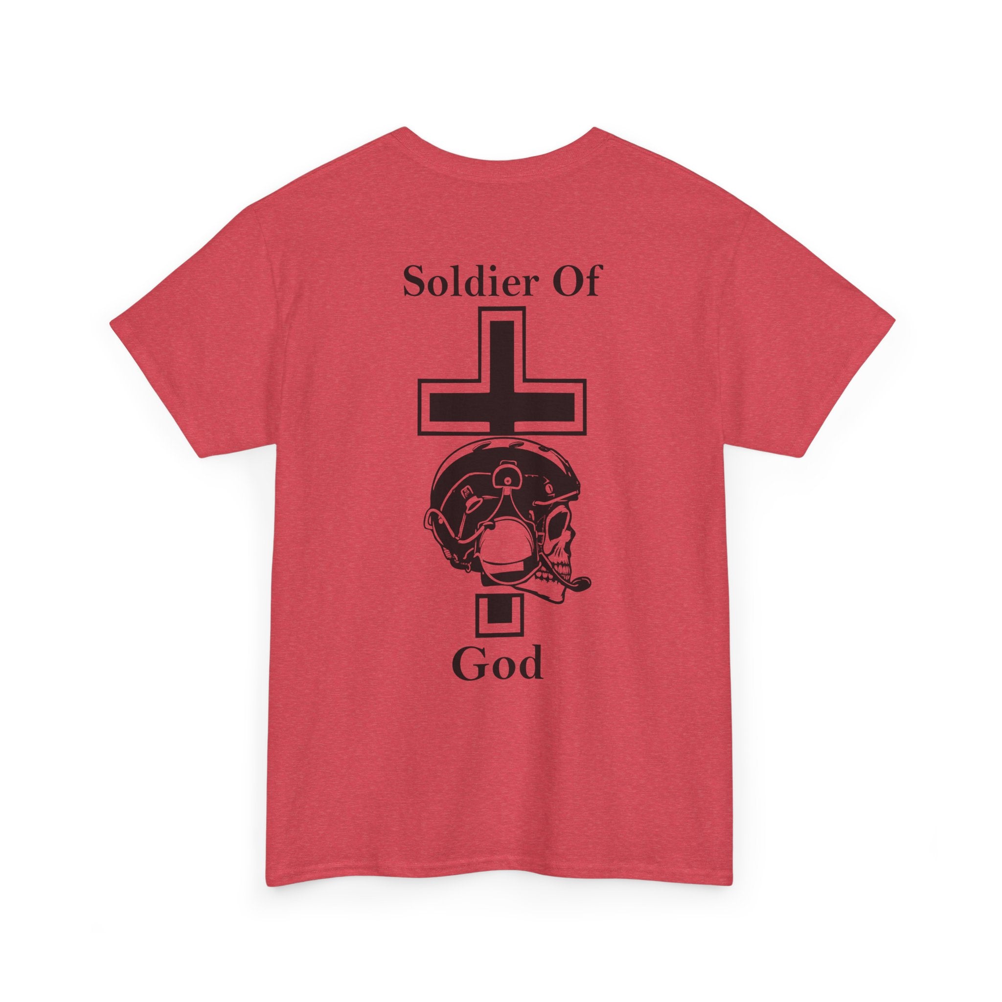 Military Inspirational "Soldier Of God" Graphic Tee