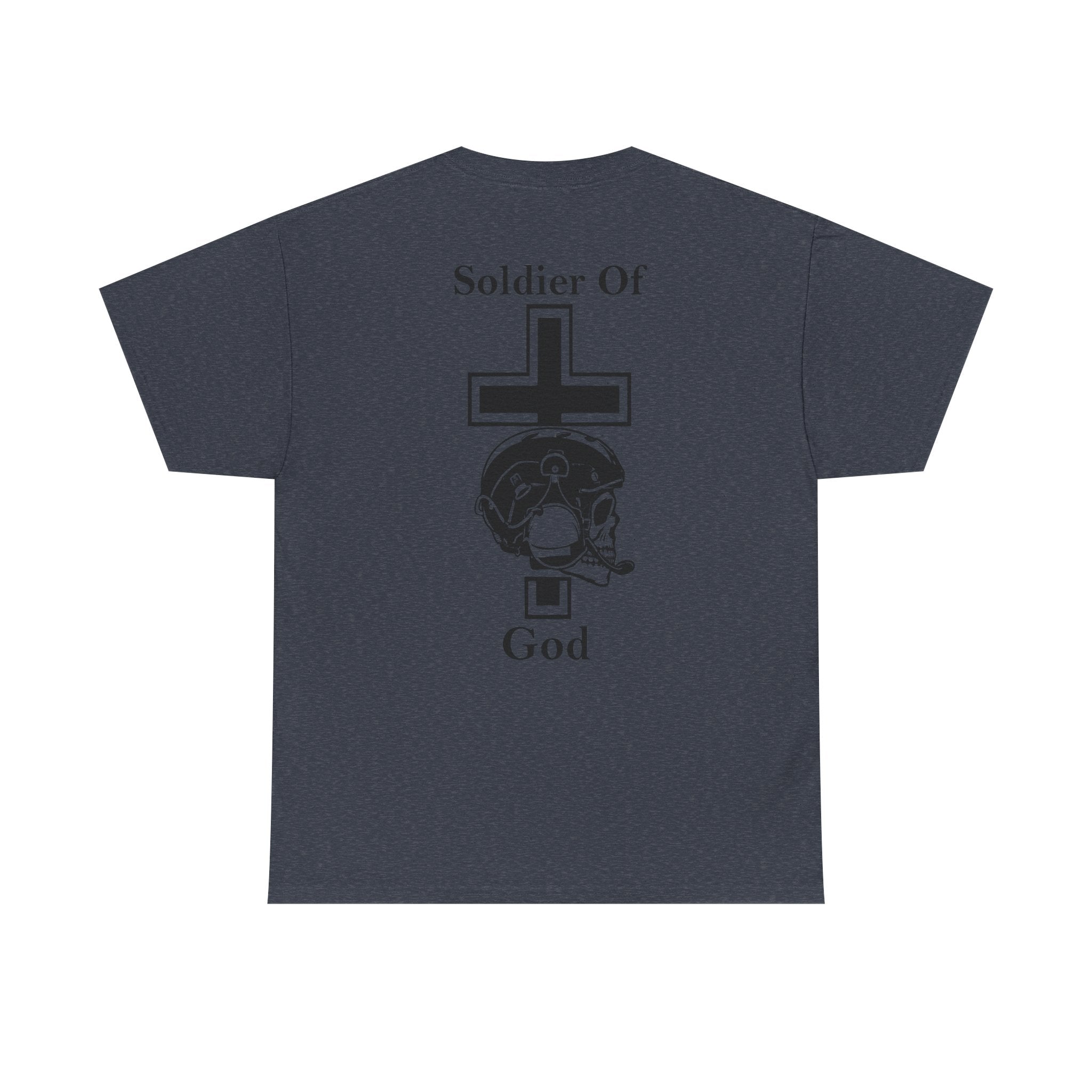 Military Inspirational "Soldier Of God" Graphic Tee