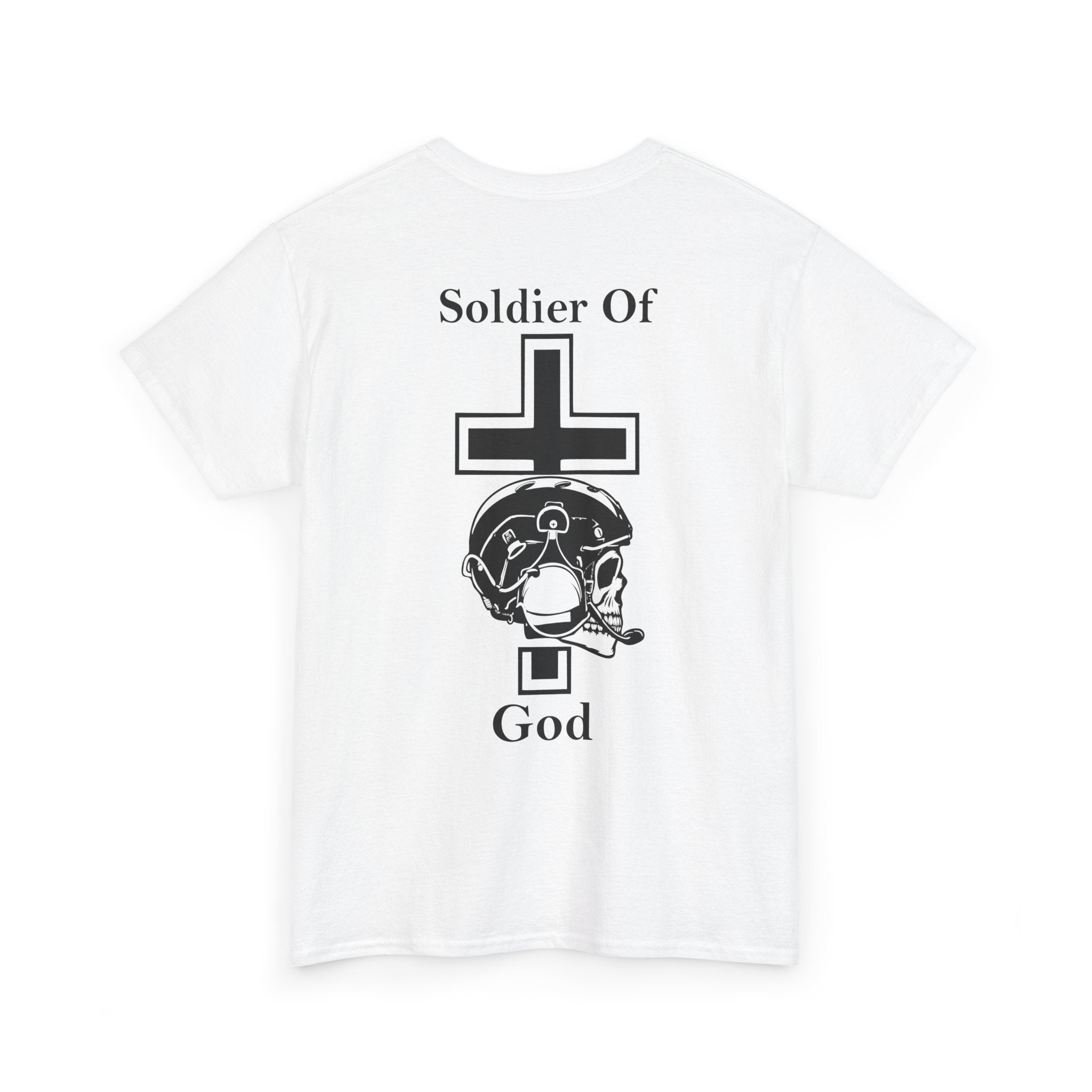 Military Inspirational "Soldier Of God" Graphic Tee