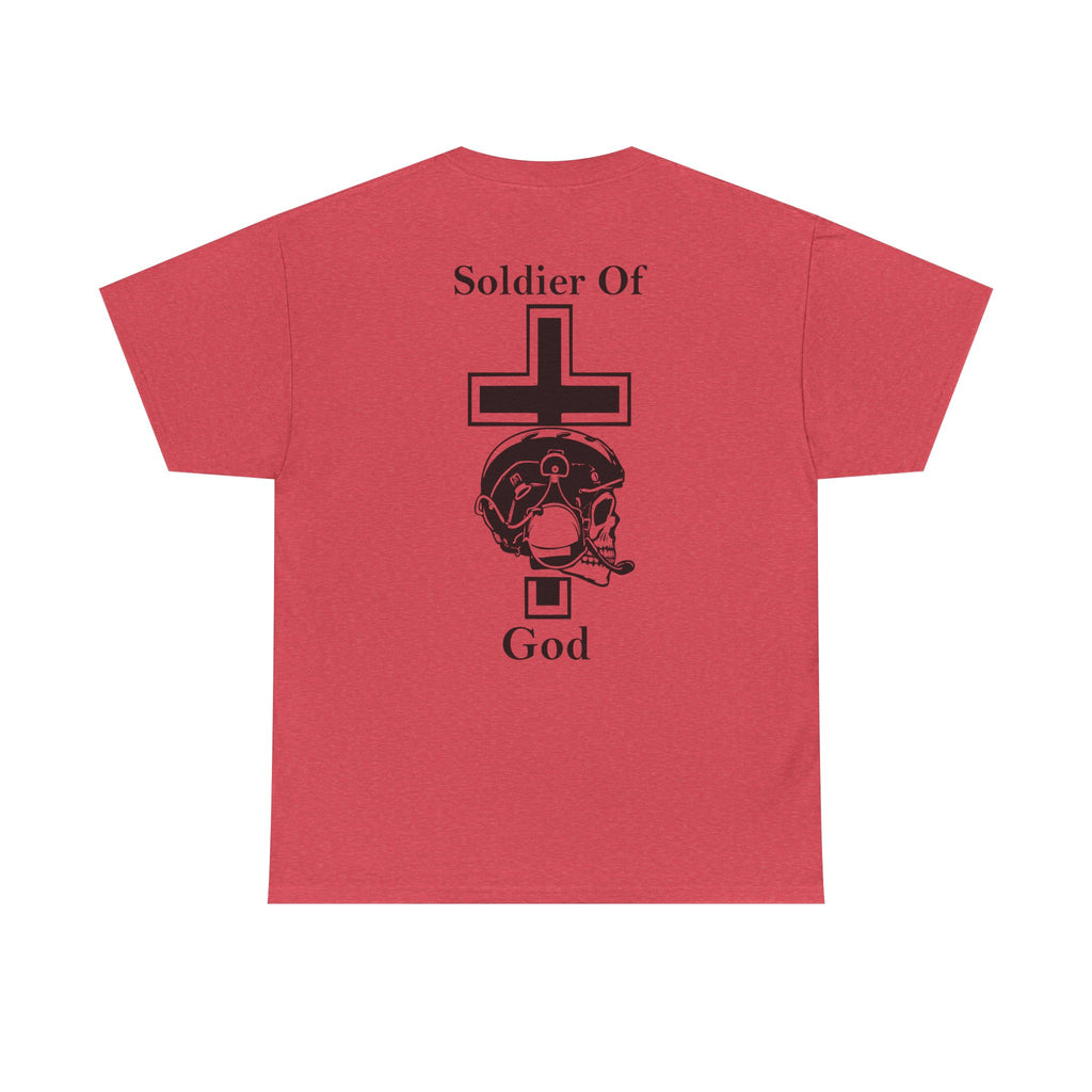 Military Inspirational "Soldier Of God" Graphic Tee