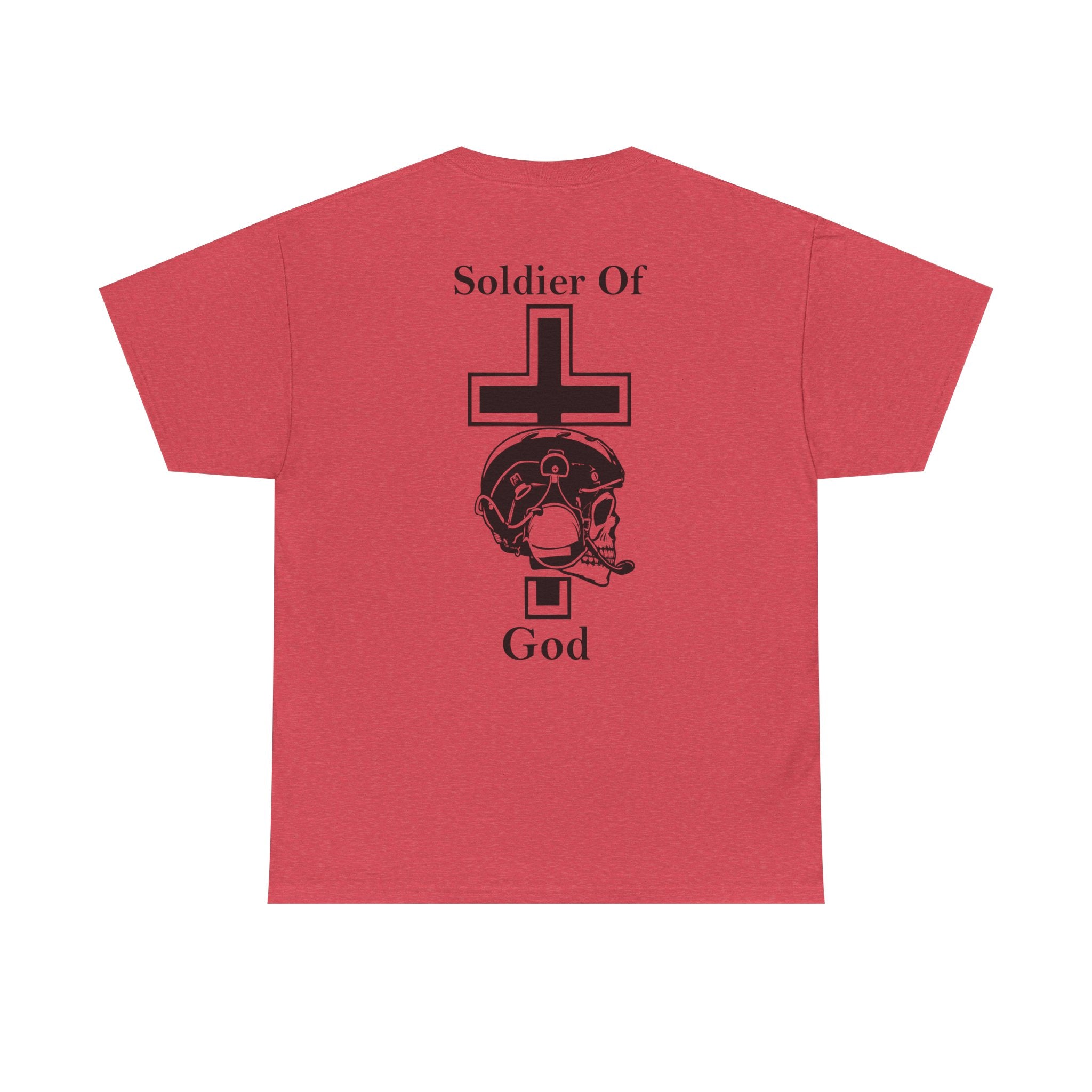 Military Inspirational "Soldier Of God" Graphic Tee