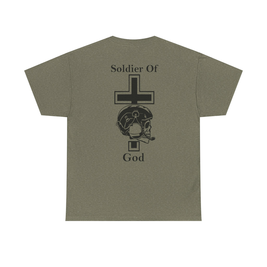 Military Inspirational "Soldier Of God" Graphic Tee