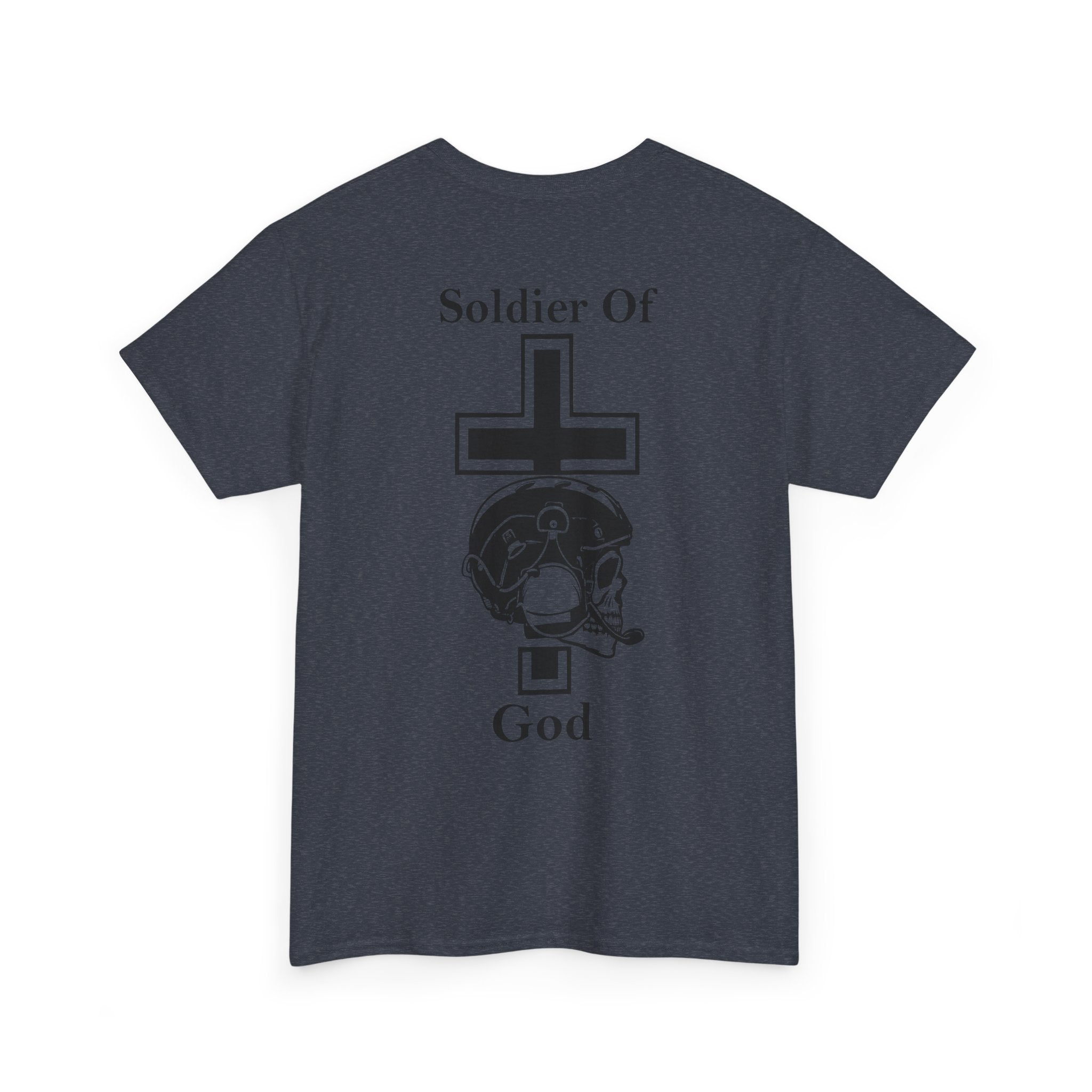 Military Inspirational "Soldier Of God" Graphic Tee
