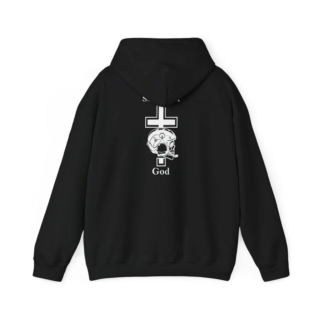 Hooded Sweatshirt - Military "Soldier of God"